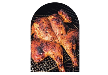 coal grilled checken